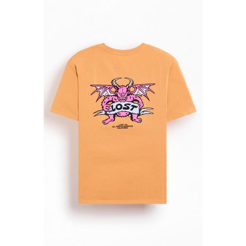 LOST Men's Fiend Boxy T-Shirt - Multicolor Hoodie Sweatshirt | PrintMintTees.com