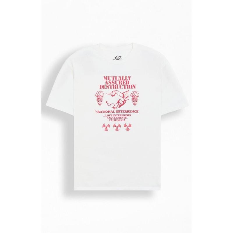 LOST Men's Mad Boxy T-Shirt - Multicolor Hoodie Sweatshirt | PrintMintTees.com
