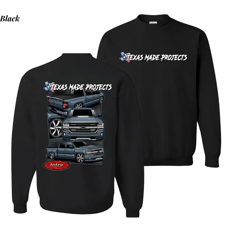 LTX PEPE 2015 Silverado Sweatshirt, Texas Made Projects Graphic Shirt, Truck Sweatshirt, Shirts For Men, Car Merch,...