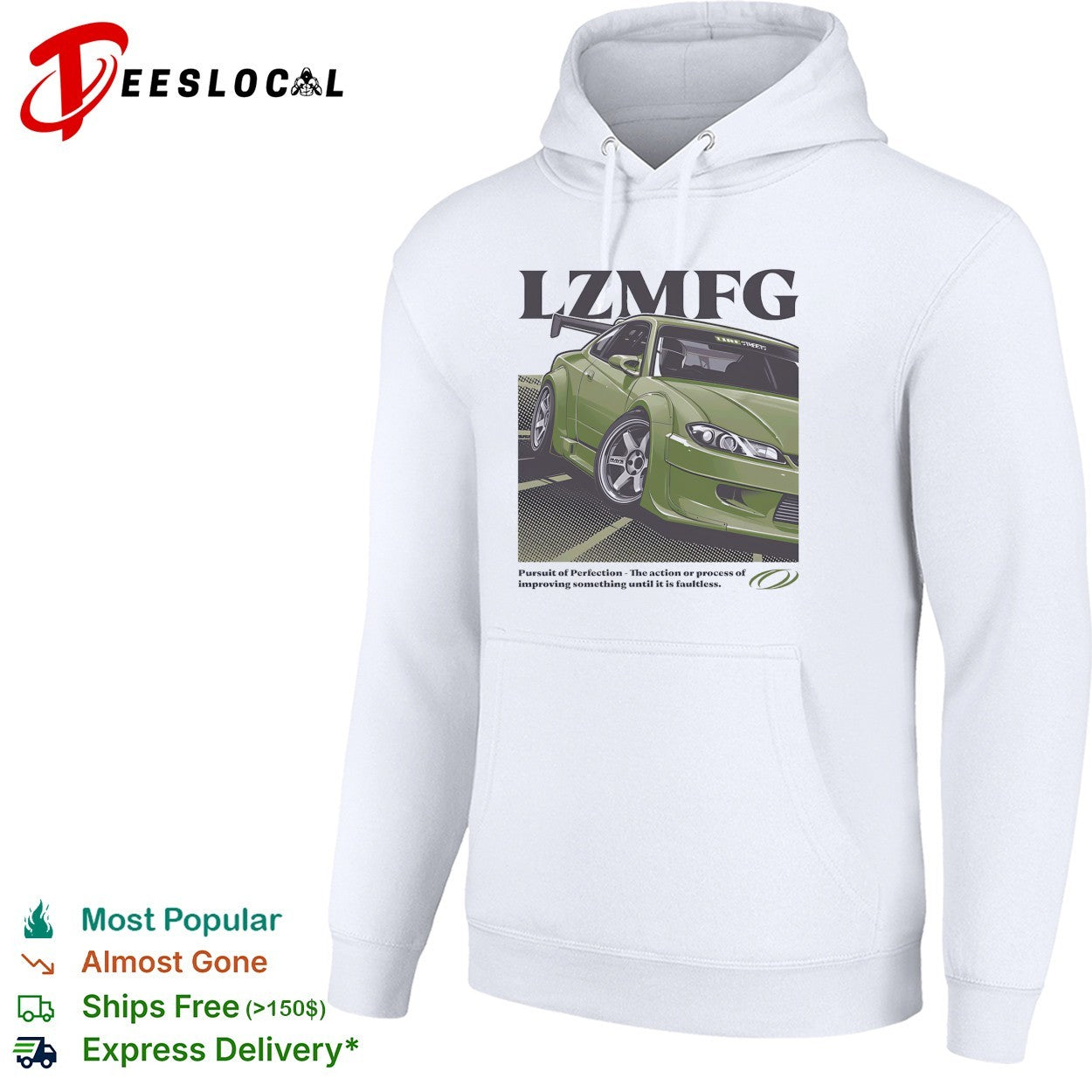 LZMFG Nissan Silvia green shirt