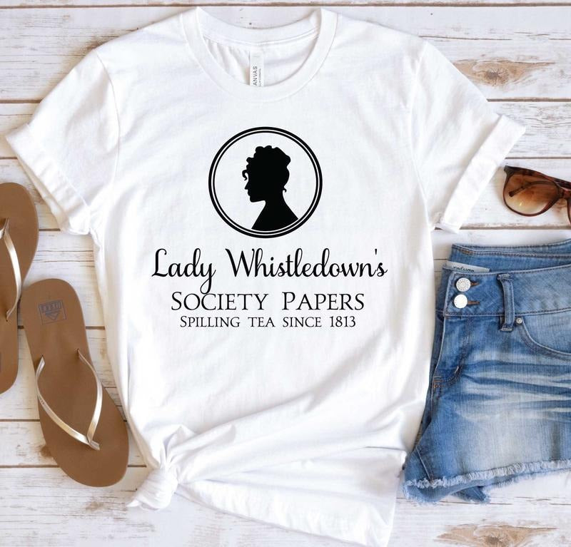 Lady Whistledown'S Spill Tea Lady Whistledown'S Society Paper Shirt Lady Whistledown Swetie Spill Tea Bridgerton Shirt T-Shirts, Hoodie, Sweatshirt