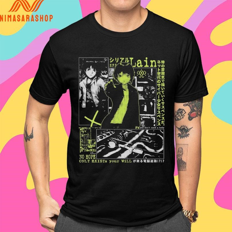 Lain No Hope Only Exists Your Will Shirts