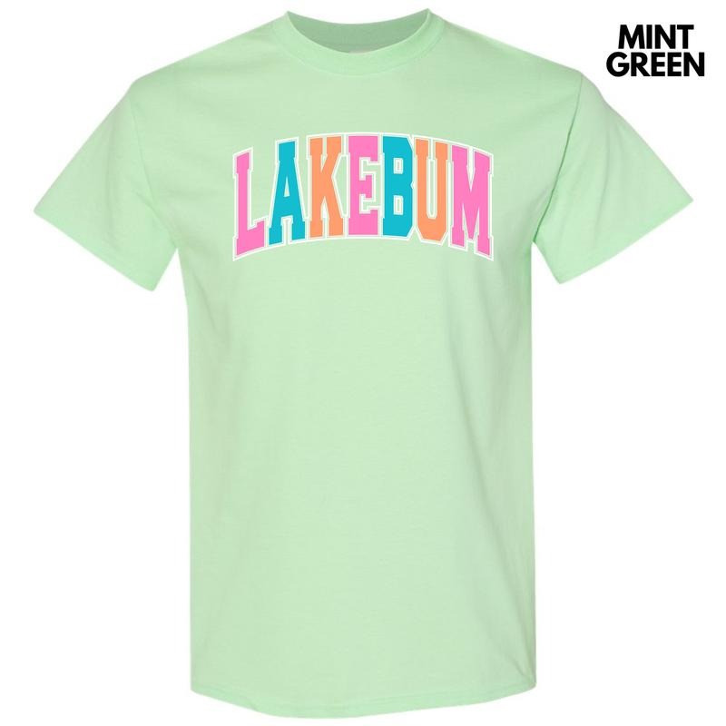 Lake Bum Varsity Letter Gildan Short Sleeve T-Shirt 'NLB' Hoodie, Sweatshirt | PrintMintTees.com