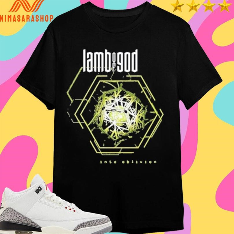 Lamb Of God Into Oblivion Hexagon Shirts