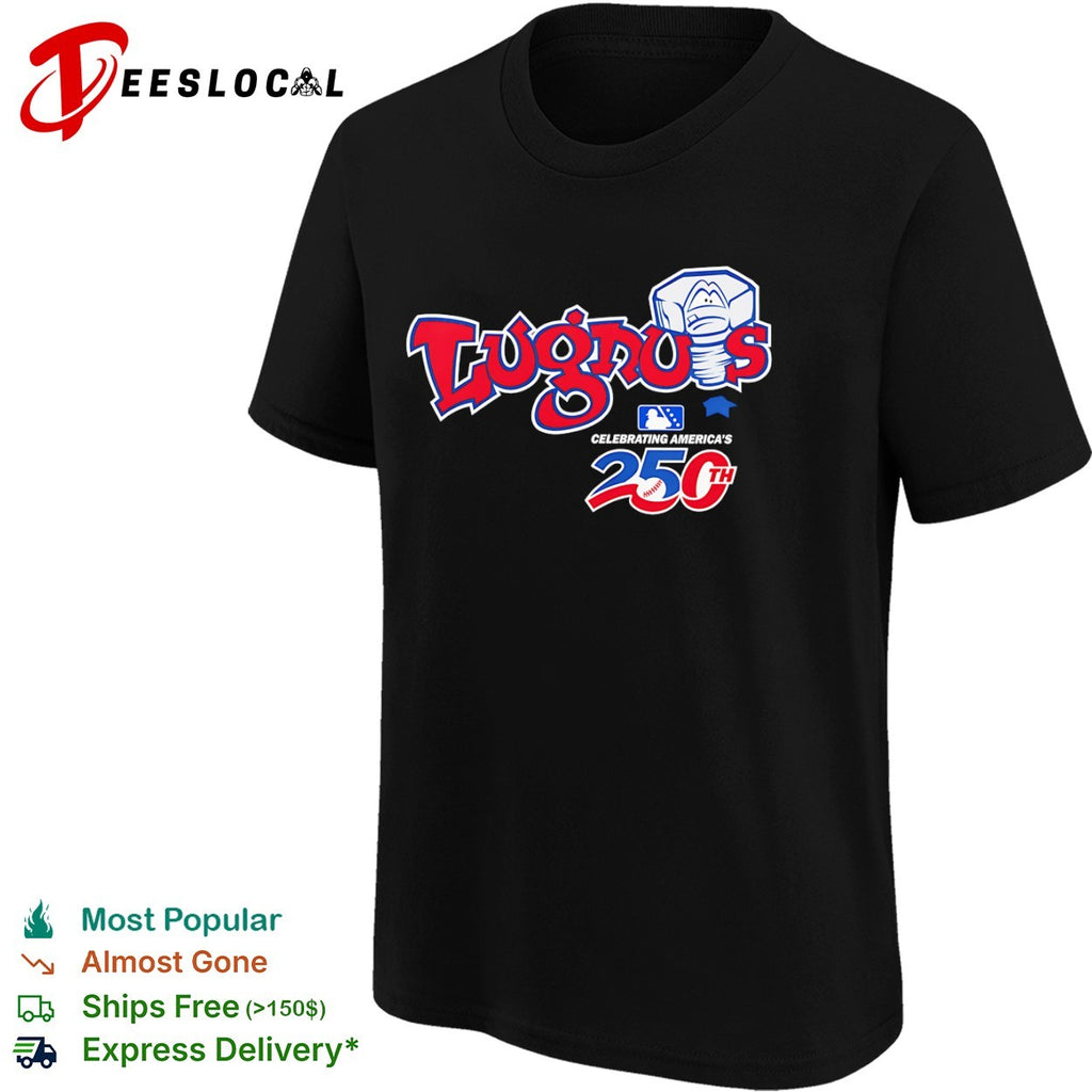 Lansing Lugnuts Celebrating Americas 250th shirt