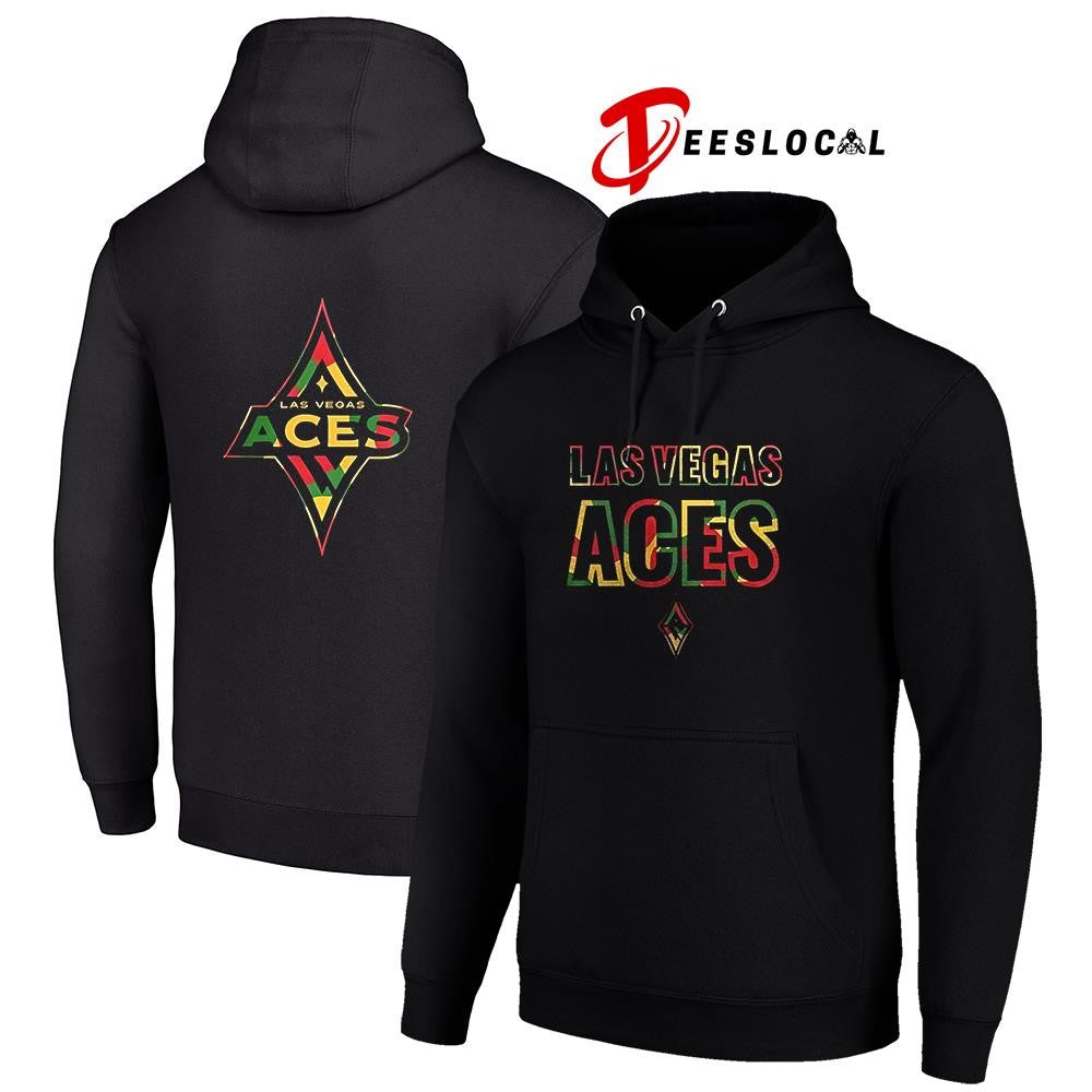 Las Vegas Aces Juneteenth logo shirt