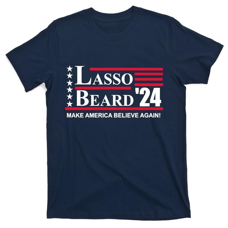 Lasso Beard 2024 Funny USA United States of America T-Shirt Menswear Top Hoodie Sweatshirt | PrintMintTees.com