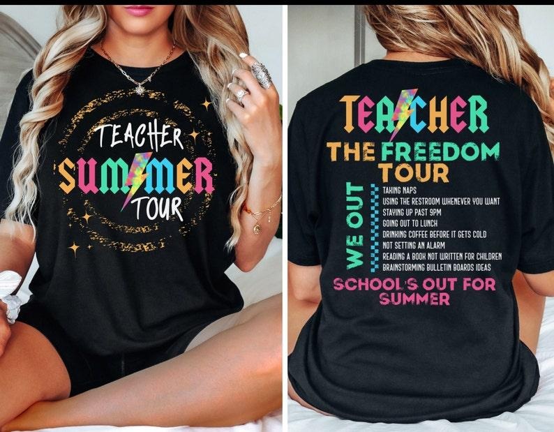 Last Day of School Shirt for Teachers, Teacher Summer Shirts, Summer t-shirt, Team Teacher Shirts, Teacher Gift, End of...
