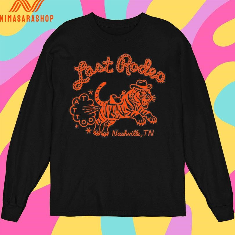 Last Rodeo Nashville Tn Tiger Fart Tattoo Shirts