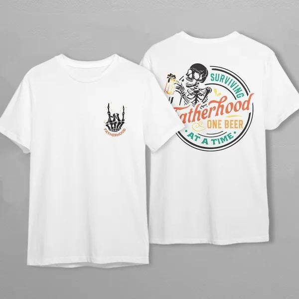 Latarshia Grant Store Dad Life & Beer Funny Fatherhood T-Shirt Hoodie Sweatshirt | PrintMintTees.com