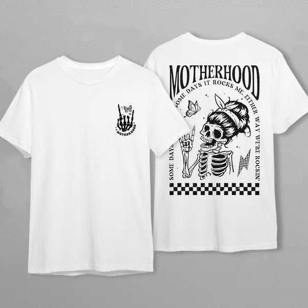 Latarshia Grant Store Motherhood Rocker Mom Everyday Wear T-Shirt Hoodie Sweatshirt | PrintMintTees.com
