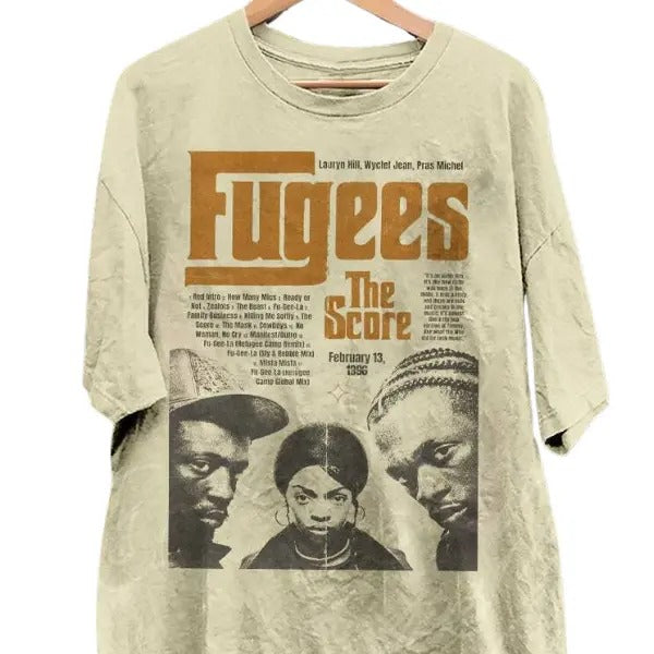 Lauryn Hill Shirt, Lauryn 90s Music Shirt, Fugees Unisex cotton T-Shirt Hoodie Sweatshirt | PrintMintTees.com