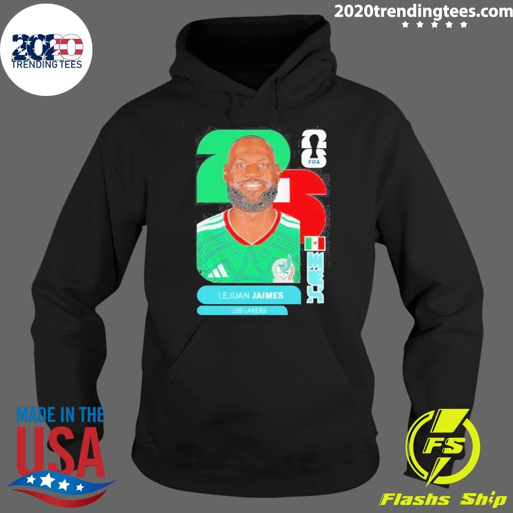 LeJuan James Los Lakers 2026 Mexico FIFA World Cup Shirt