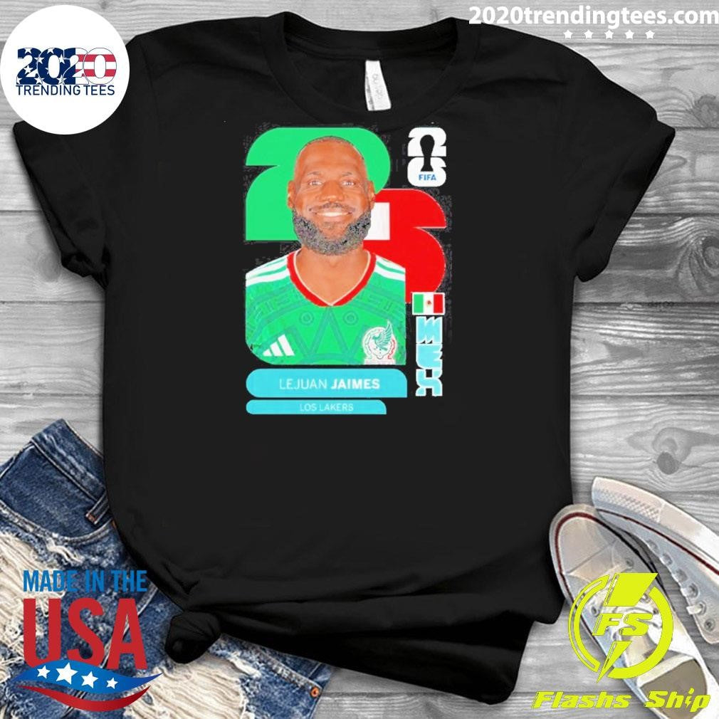 LeJuan James Los Lakers 2026 Mexico FIFA World Cup Shirt