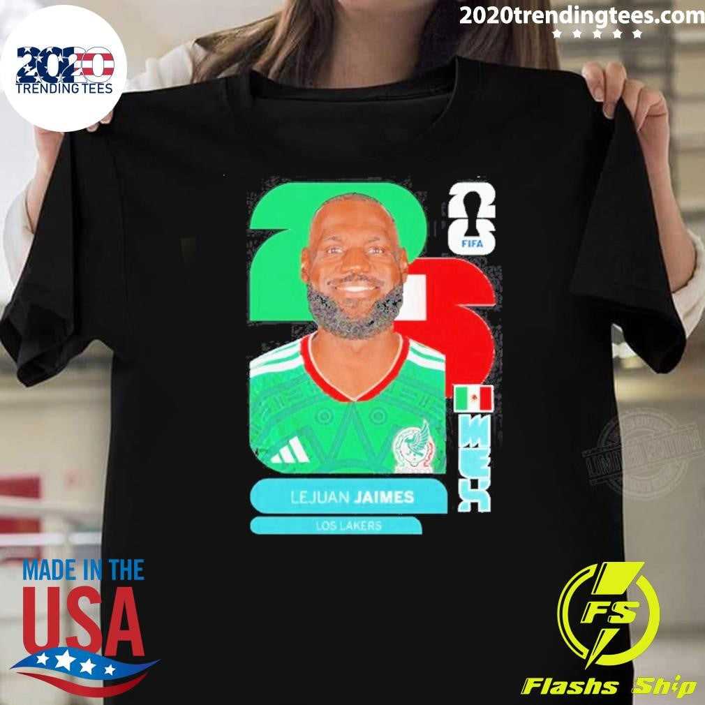 LeJuan James Los Lakers 2026 Mexico FIFA World Cup Shirt