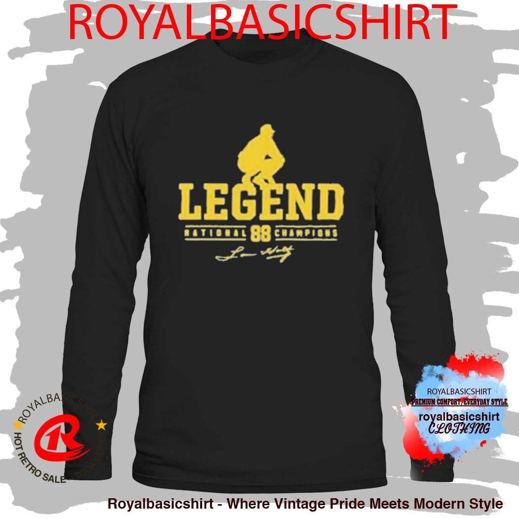 Legend Lou Holtz Notre Dame 1988 National Champions Shirt