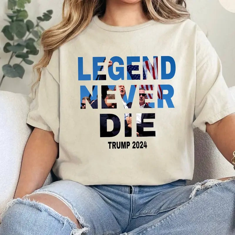 Legend Never 2024 T shirt, Sweatshirt, Hoodie Unisex | PrintMintTees.com
