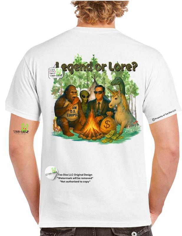 Legends or Lore? Men's Funny Graphic T-shirt - Unisex Hoodie Sweatshirt | PrintMintTees.com