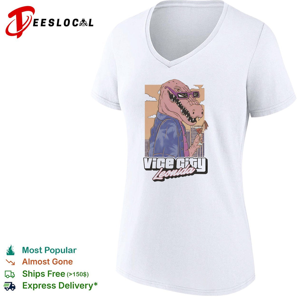 Leonida alligator smoking Vice City shirt