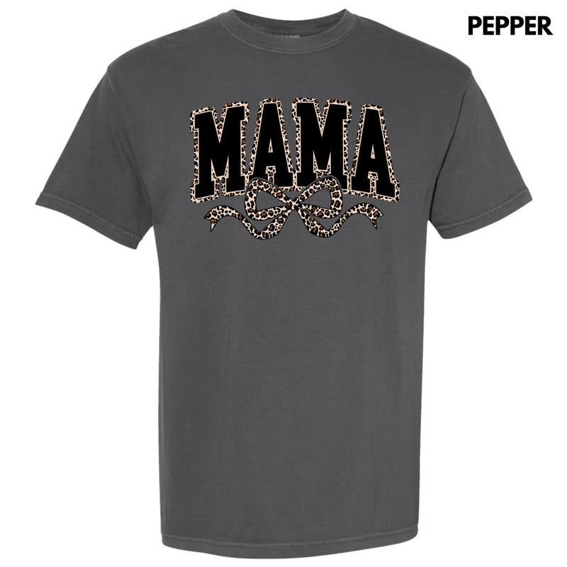 Leopard Mama Coquette Comfort Colors T-Shirt Hoodie Sweatshirt | PrintMintTees.com