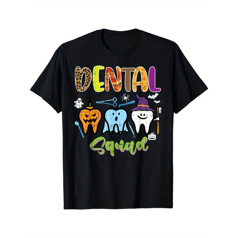 Leopard Tooth Squad Funny Teeth Halloween costume Dentist T-shirt Made in USA Hoodie Sweatshirt | PrintMintTees.com
