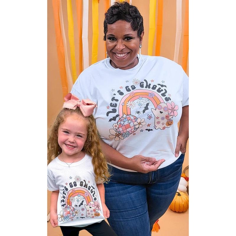 Let's Go Ghouls Graphic T-Shirt Hoodie Sweatshirt | PrintMintTees.com