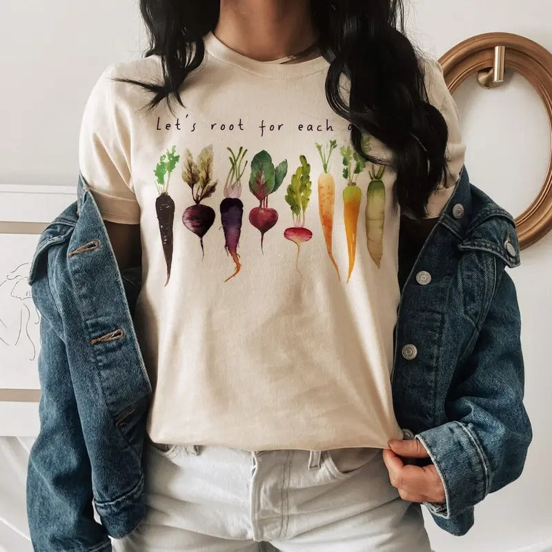 Let's root for each other  shirt Hoodie Sweatshirt | PrintMintTees.com
