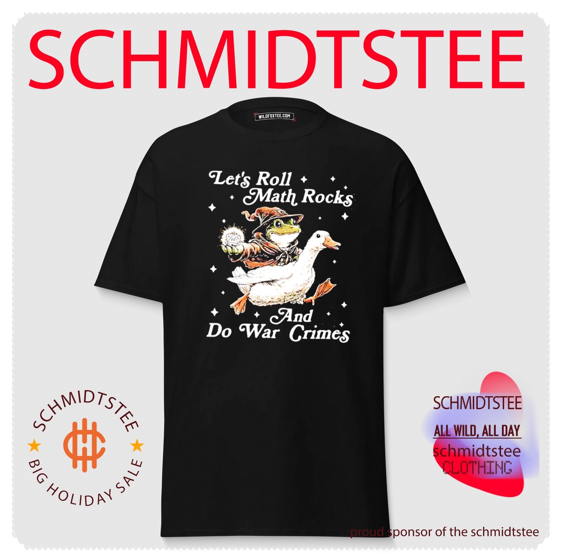 Let’s roll math rocks and do war crimes shirt