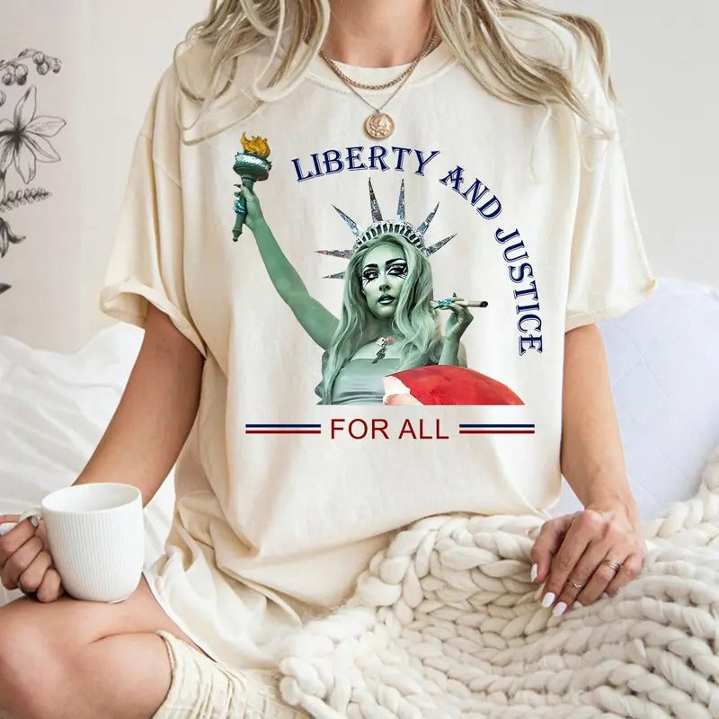 Liberty And Justice For All T-shirts, Hoodie, Sweatshirt | PrintMintTees.com