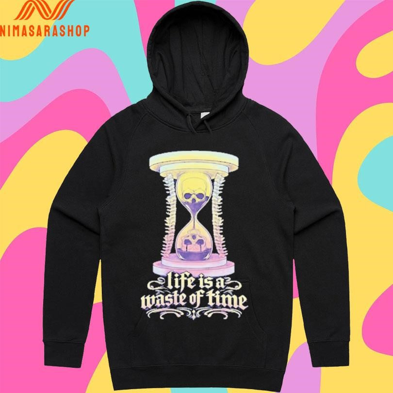 Life Is A Waste Of Time Gothic Hourglass Shirts