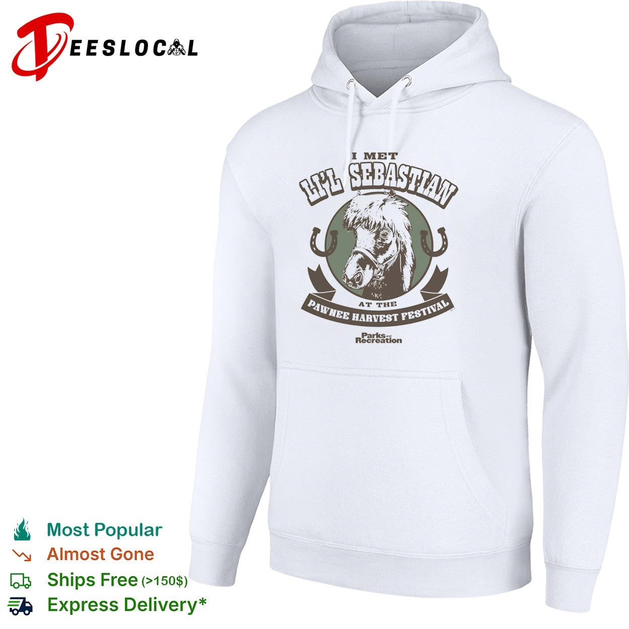 Li’l Sebastian Pawnee Harvest Festival I Met Li’l Sebastian Parks and Recreation shirt