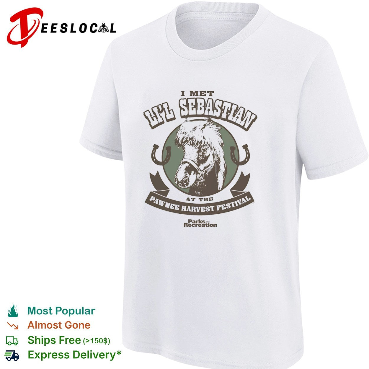 Li’l Sebastian Pawnee Harvest Festival I Met Li’l Sebastian Parks and Recreation shirt