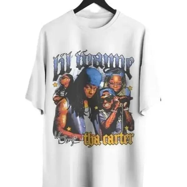 Lil Weezy Tha Carter T Shirt, Rap Hip Hop Music Shirt, Personalized Casual T-Shirt Hoodie Sweatshirt | PrintMintTees.com