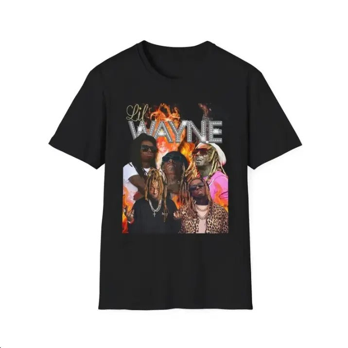 Lil Weezyyyy Tha Carter T-Shirt 5000 Unisex Heavy Cotton Graphic Crew Neck Short Sleeve Classic Fit 100% Cotton Hoodie...