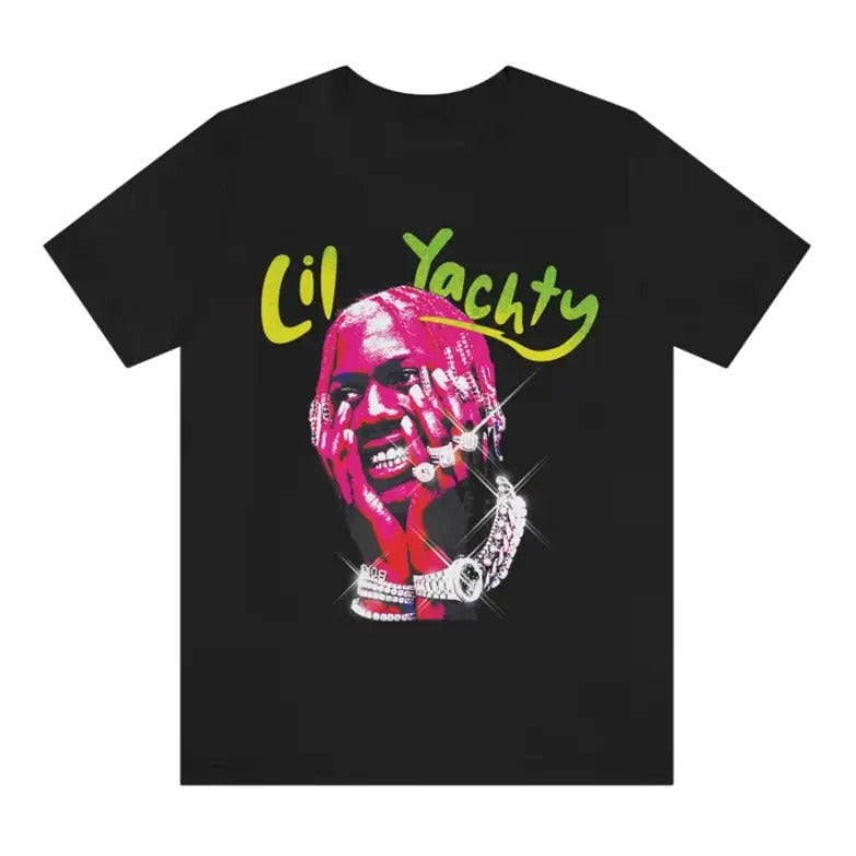 Lil Yachtyy T-shirt, Graphic Tee, Music Fan Tee Hoodie Sweatshirt | PrintMintTees.com
