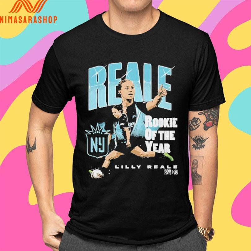 Lilly Reale Gotham FC 2026 Rookie Of The Year Shirts