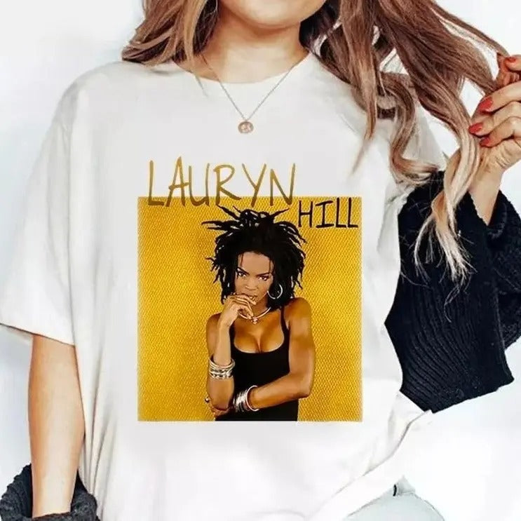 Limited  Lauryn Hill Shirt, The Miseducation Of Lauryn Hill Shirt, Gift For Hip Hop Fan, Hip Hop Music Shirt Cotton Fit...