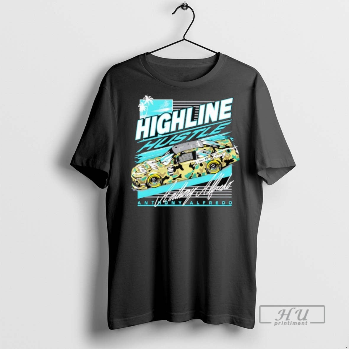 Limited Edition Anthony Alfredo Highline Hustle Graphic Tee Shirt Sweatshirt Hoodies