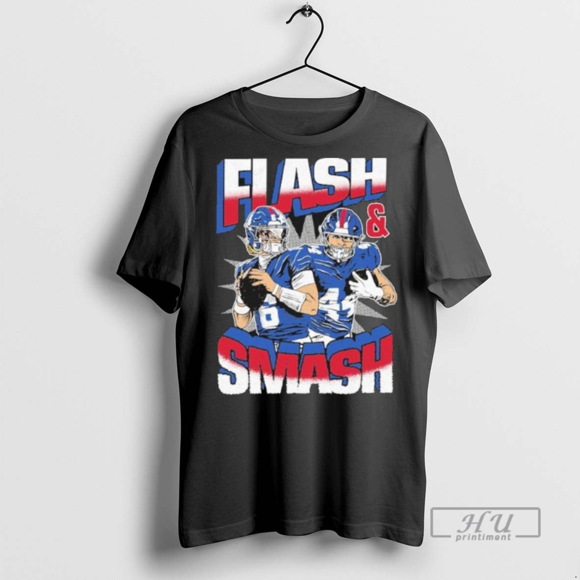 Limited Edition Flash And Smash Jaxson Dart And Cam Skattebo Graphic Tee Shirt Sweatshirt Hoodies