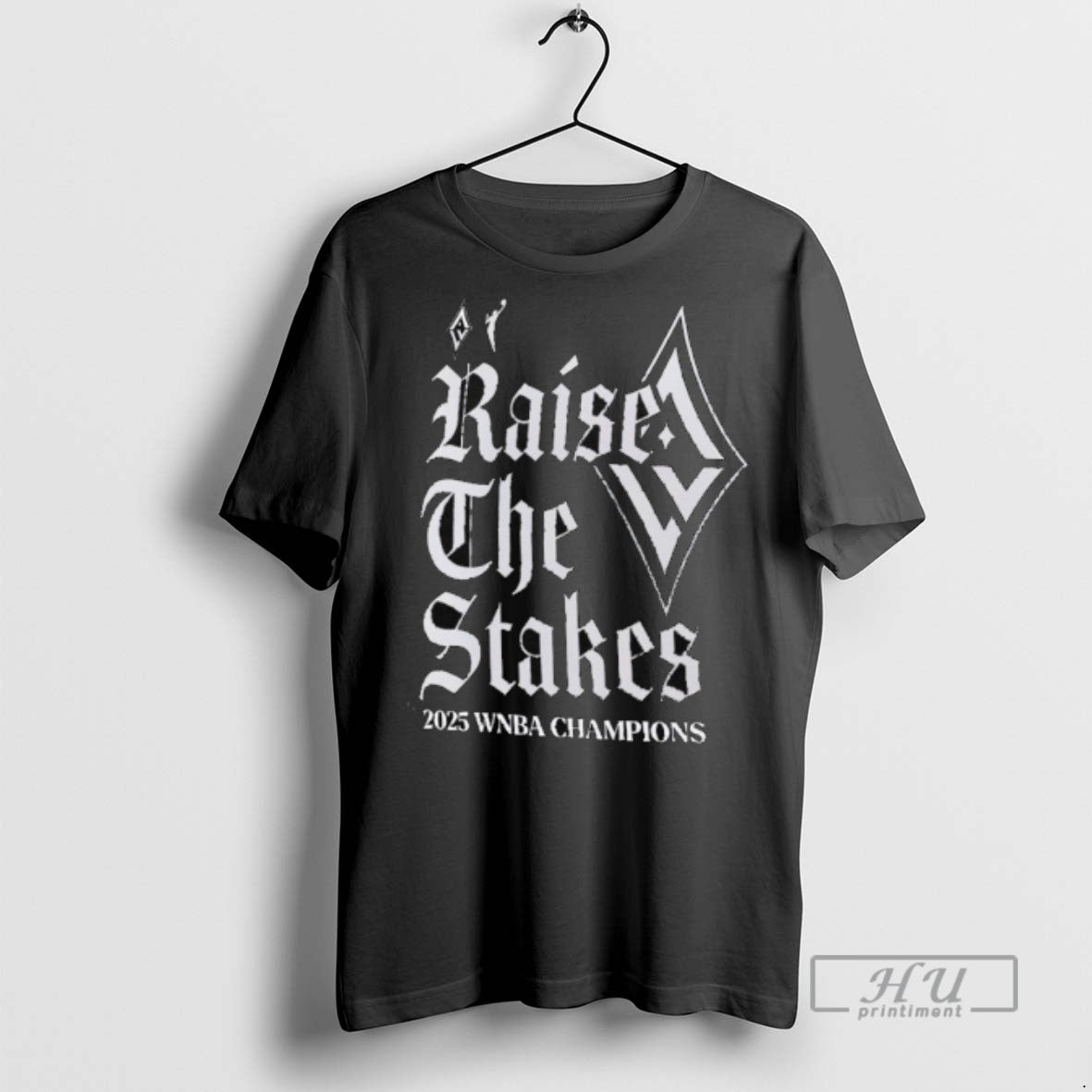 Limited Edition Las Vegas Aces Raise The Stakes 2025 Wnba Champions Graphic Tee Shirt