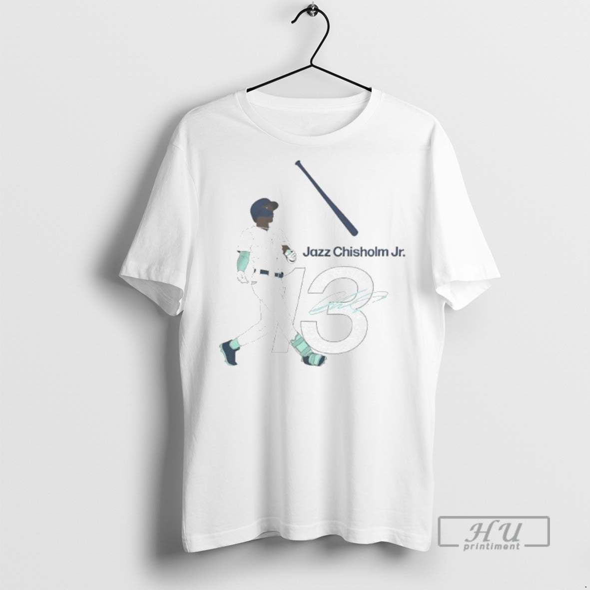 Limited Edition New York Yankees Jazz Chisholm Jr Jazz Bat Flip Graphic Tee Shirt