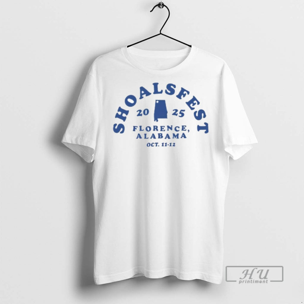 Limited Edition Shoalsfest 2025 Florence Alabama October 11st 2025 Graphic Tee Shirt Sweatshirt Hoodies