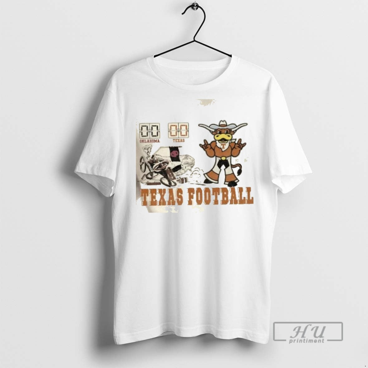 Limited Edition Texas Longhorns Vs Oklahoma Sooners 2025 Score Graphic Tee Shirt Sweatshirt Hoodies