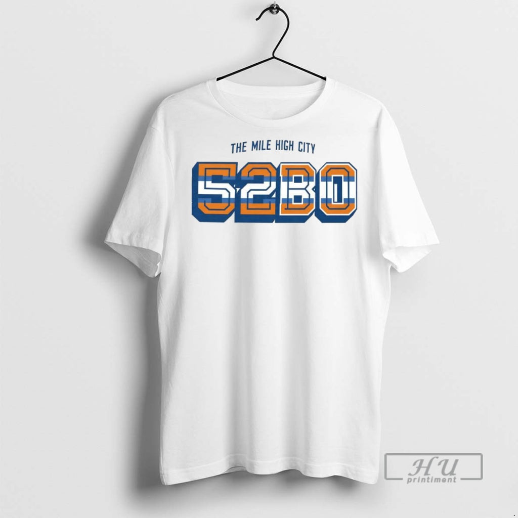 Limited Edition The Mile High City 52bo Graphic Tee Shirt Sweatshirt Hoodies