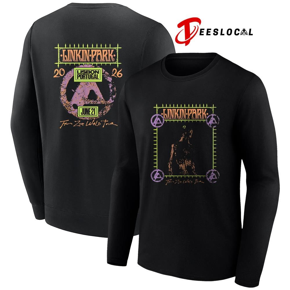 Linkin Park Lisbon Portugal Rio From Zero graphic shirt