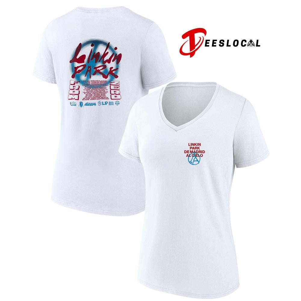 Linkin Park X Deus Ex Machine Madrid Spain Al Cielo From Zero shirt