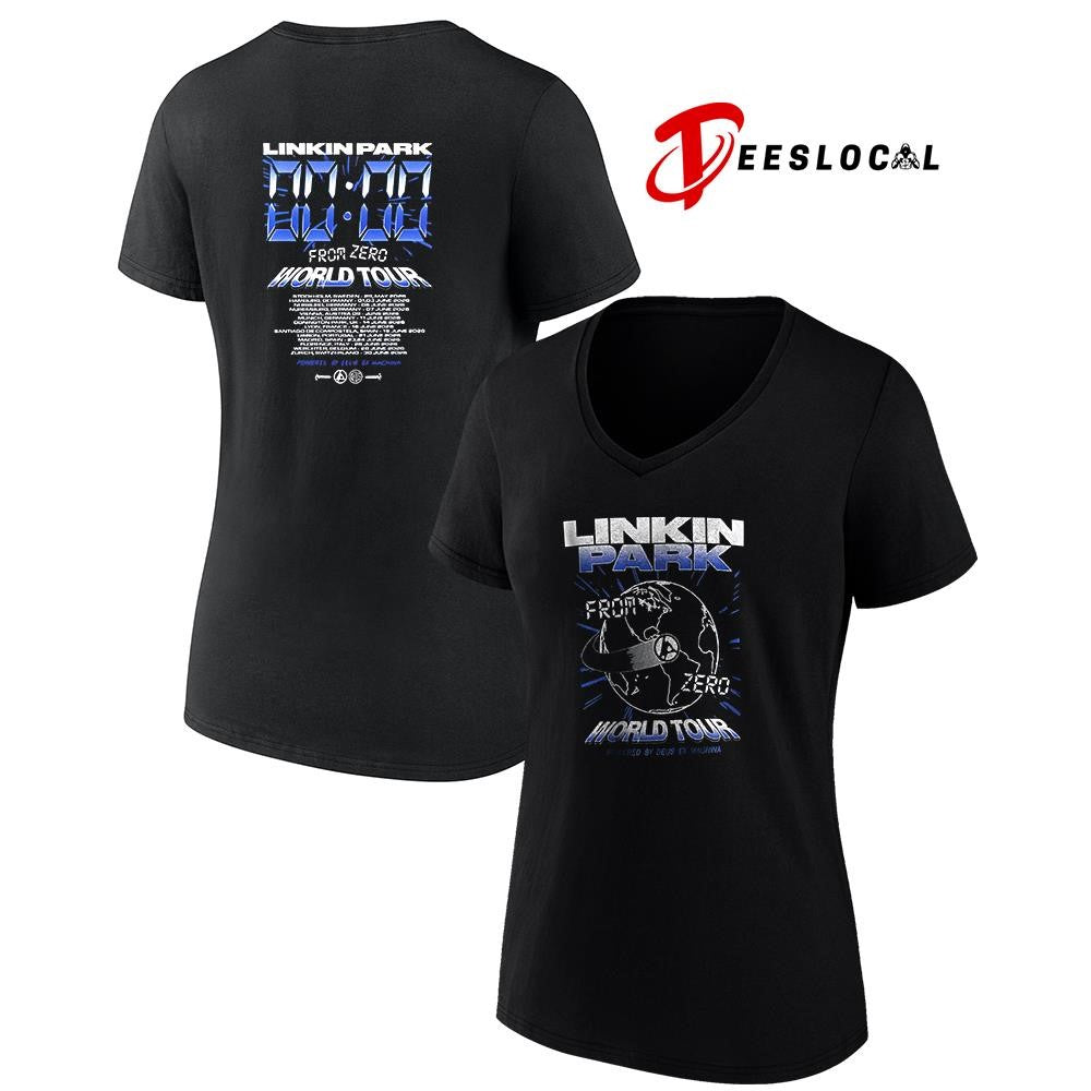 Linkin Park X Deus Ex Machine Madrid Spain From Zero dates schedule shirt