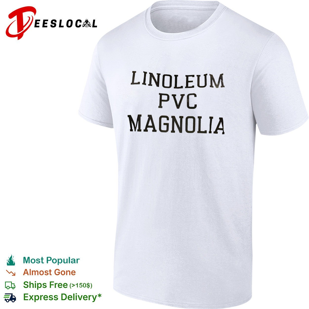 Linoleum Pvc Magnolia shirt