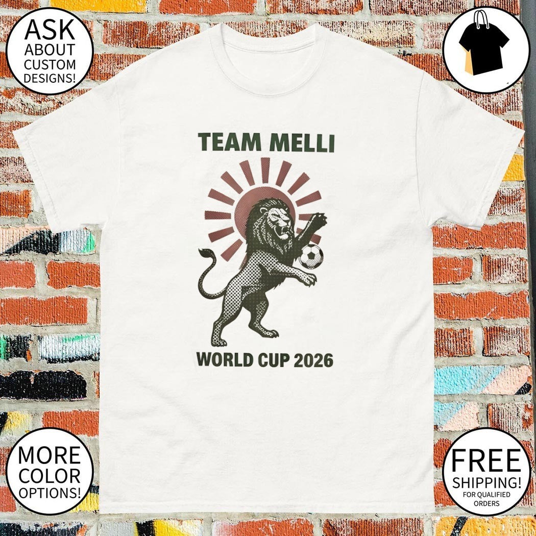 Lion and Sun Team Melli Iran World Cup 2026 shirt