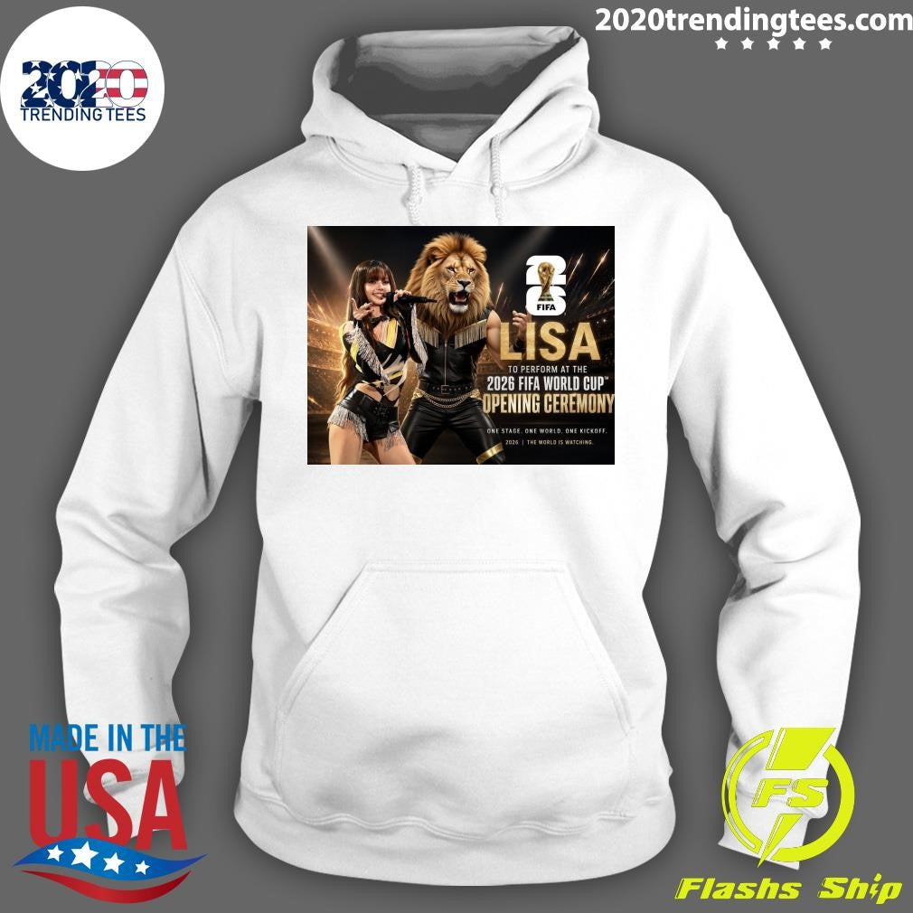 Lisa To Perform At The 2026 Fifa World Cup Opening Ceremony Shirt